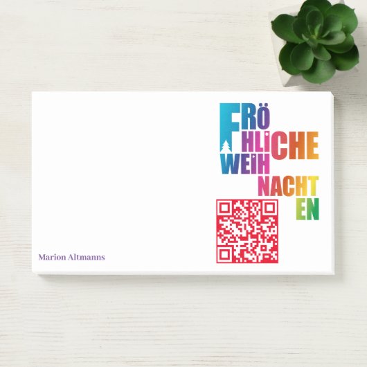 Weihnachtsrabatte Post-it Klebezettel (Büro)