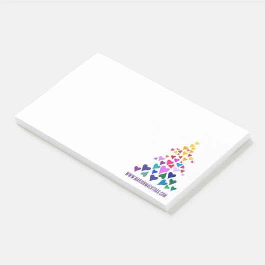 Weihnachtsrabatte Post-it Klebezettel (angewinkelt)