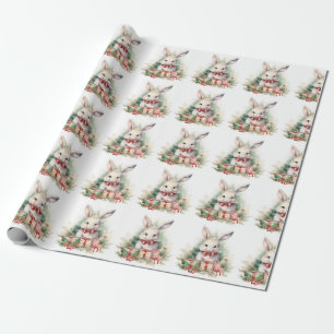 WeihnachtsRabbinerpapier Geschenkpapier