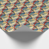 WeihnachtsRabbit 2 Geschenkpapier (Ecke)