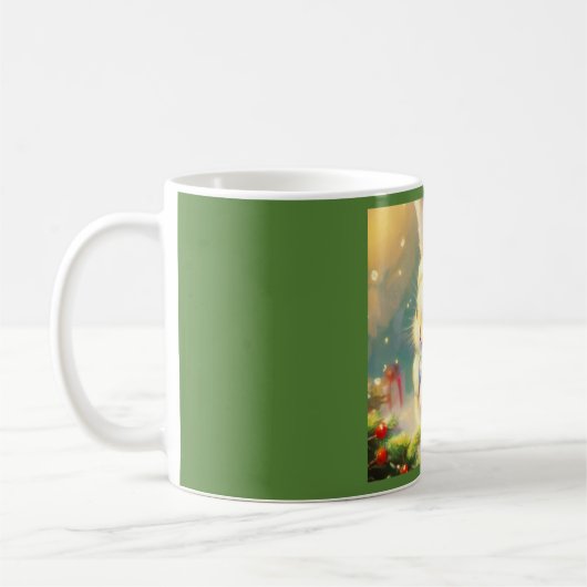WeihnachtsRabbit 2 Kaffeetasse (Links)