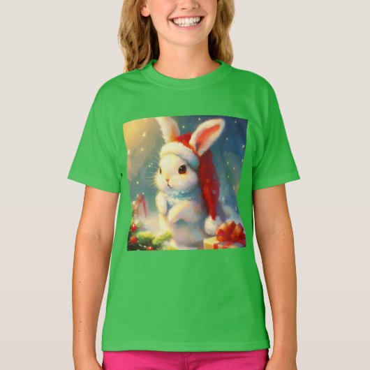 WeihnachtsRabbit 2 T-Shirt (Vorderseite)
