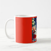 WeihnachtsRabbit 3 Kaffeetasse (Links)