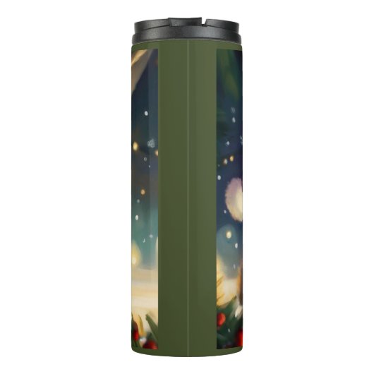 WeihnachtsRabbit 4 Thermosbecher (Rückseite)