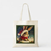 WeihnachtsRabbit 4 Tragetasche (Rückseite)