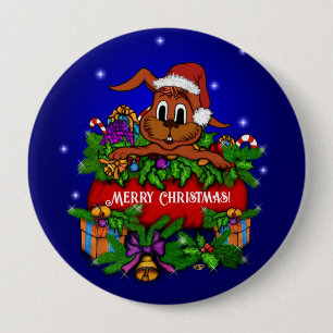WeihnachtsRabbit Button
