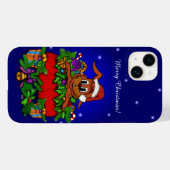 WeihnachtsRabbit Case-Mate iPhone Hülle (Rückseite (Horizontal))