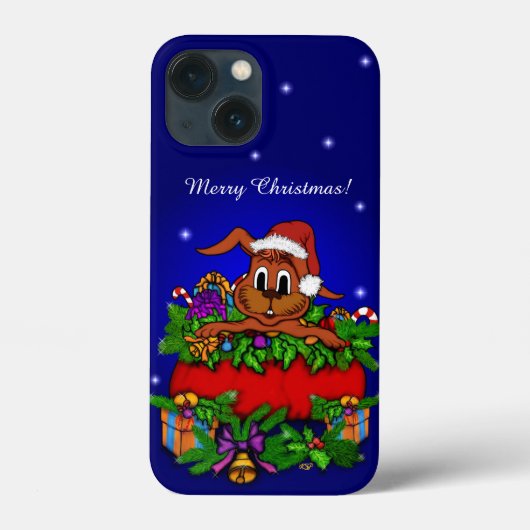 WeihnachtsRabbit Case-Mate iPhone Hülle (Rückseite)