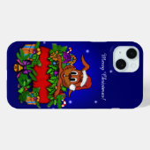 WeihnachtsRabbit Case-Mate iPhone Hülle (Rückseite (Horizontal))
