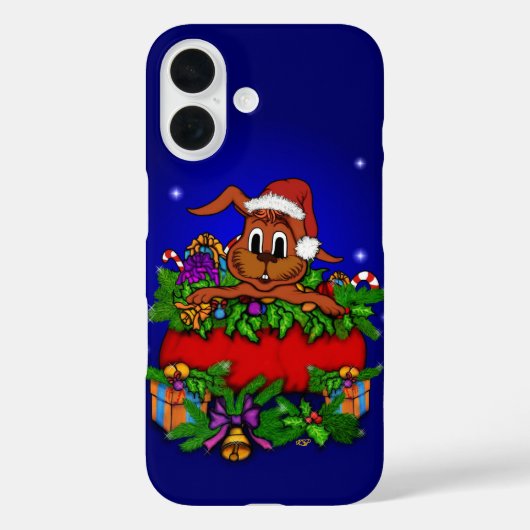 WeihnachtsRabbit Case-Mate iPhone Hülle (Rückseite)