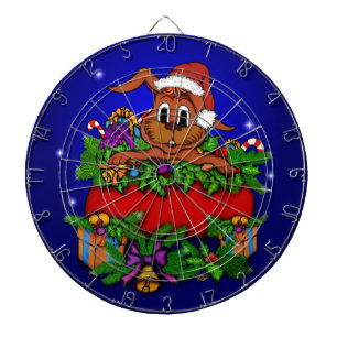 WeihnachtsRabbit Dartscheibe