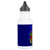 WeihnachtsRabbit Edelstahlflasche (Links)