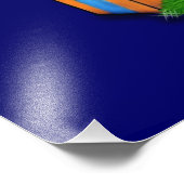 WeihnachtsRabbit Fotodruck (Ecke)