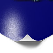 WeihnachtsRabbit Fotodruck (Ecke)