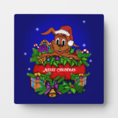 WeihnachtsRabbit Fotoplatte (Vorderseite)