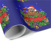 WeihnachtsRabbit Geschenkpapier (Rolleneckpunkt)