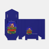 WeihnachtsRabbit Geschenkschachtel (Ungefaltet)