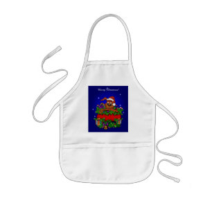 WeihnachtsRabbit Kinderschürze