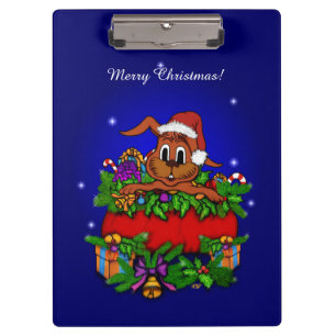 WeihnachtsRabbit Klemmbrett