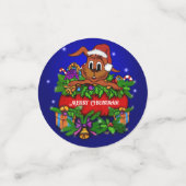 WeihnachtsRabbit Konfetti (Klein Vorderseite)