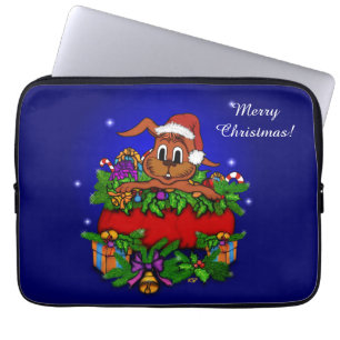 WeihnachtsRabbit Laptopschutzhülle
