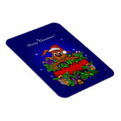 WeihnachtsRabbit Magnet (Rechte Seite)