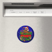 WeihnachtsRabbit Magnet (In Situ (Geschirrspüler))
