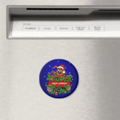 WeihnachtsRabbit Magnet (In Situ (Geschirrspüler))