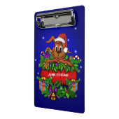 WeihnachtsRabbit Mini Klemmbrett (Gewinkelt2)