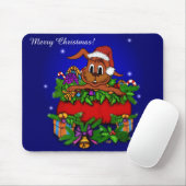 WeihnachtsRabbit Mousepad (Mit Mouse)