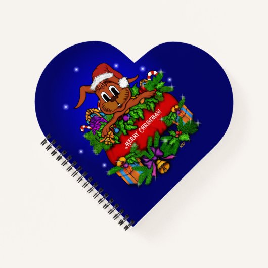 WeihnachtsRabbit Notizblock (Vorderseite)