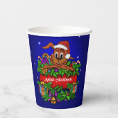 WeihnachtsRabbit Pappbecher (Rückseite)