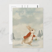 WeihnachtsRabbit Peter Vintag Postcard Postkarte (Vorne/Hinten)
