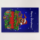 WeihnachtsRabbit Puzzle (Horizontal)