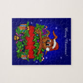 WeihnachtsRabbit Puzzle (Horizontal)