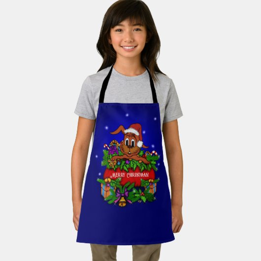 WeihnachtsRabbit Schürze (Insitu)