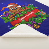 WeihnachtsRabbit Sherpadecke (3/4)