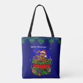 WeihnachtsRabbit Tasche (Rückseite)