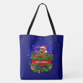 WeihnachtsRabbit Tasche (Rückseite)