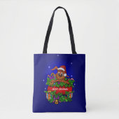 WeihnachtsRabbit Tasche (Vorderseite)