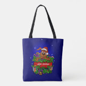 WeihnachtsRabbit Tasche (Rückseite)