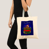 WeihnachtsRabbit Tragetasche (Vorderseite (Produkt))