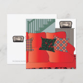 Weihnachtsradio-Flatcard (Vorne/Hinten)