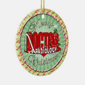 WEIHNACHTSradiologie-DOKTOR Keramikornament (Rechts)