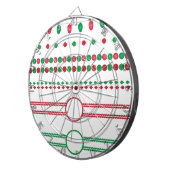 Weihnachtsrahmen Dartscheibe (Vorderseite rechts)