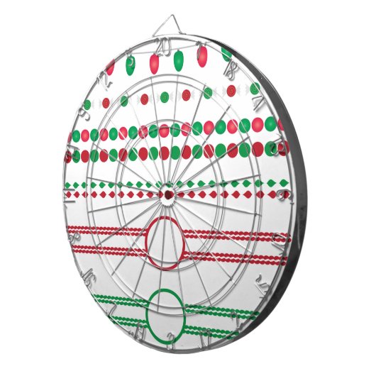 Weihnachtsrahmen Dartscheibe (Vorderseite rechts)