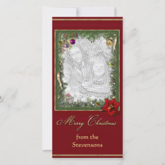 Weihnachtsrahmen Feiertagskarte