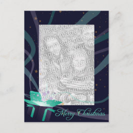 Weihnachtsrahmen Feiertagspostkarte