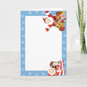 Weihnachtsrahmen (Foto hinzufügen) Feiertagskarte