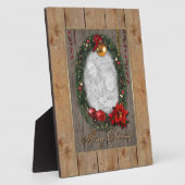 Weihnachtsrahmen Fotoplatte (Seite)